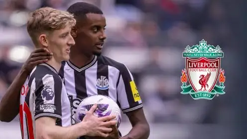 Liverpool ‘favourites’ to sign top Newcastle ace amid new competition, but Reds star told to leave at all costs