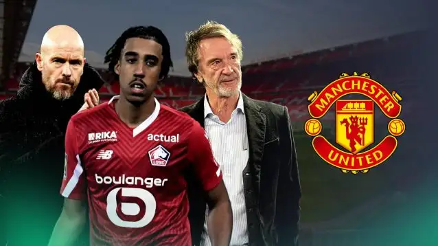 Erik ten Hag and Sir Jim Ratcliffe are close to finalising the signing of Leny Yoro for Manchester United