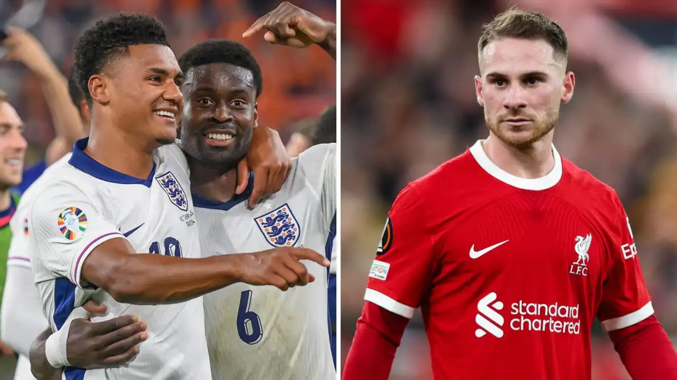 England duo Ollie Watkins and Marc Guehi plus Liverpool star Alexis Mac Allister