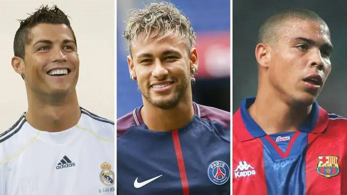Cristiano Ronaldo, Neymar and Ronaldo
