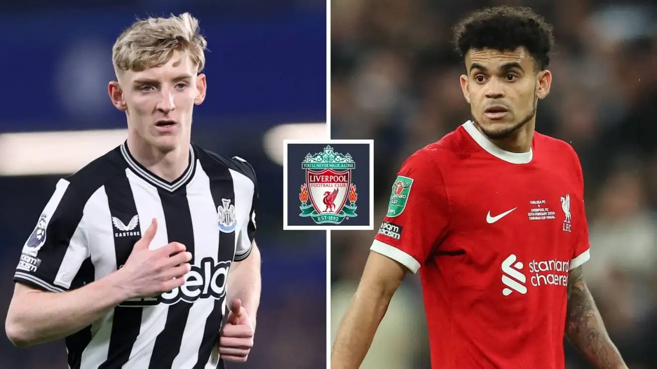 Liverpool have been tipped to replace Luis Diaz with Newcastle star Anthony Gordon