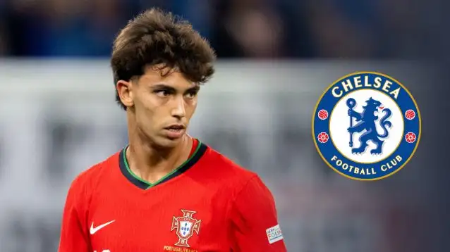 Chelsea badge Joao Felix