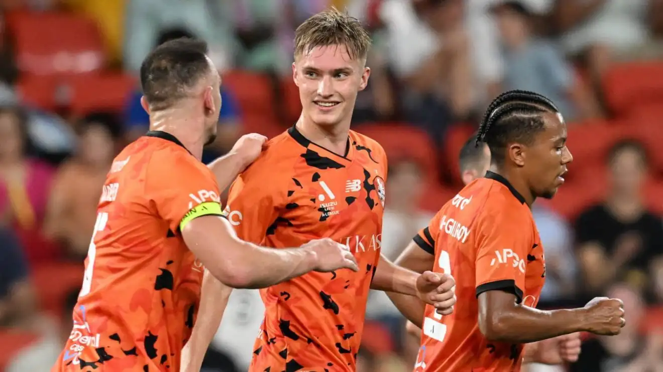 Brisbane Roar striker Thomas Waddingham