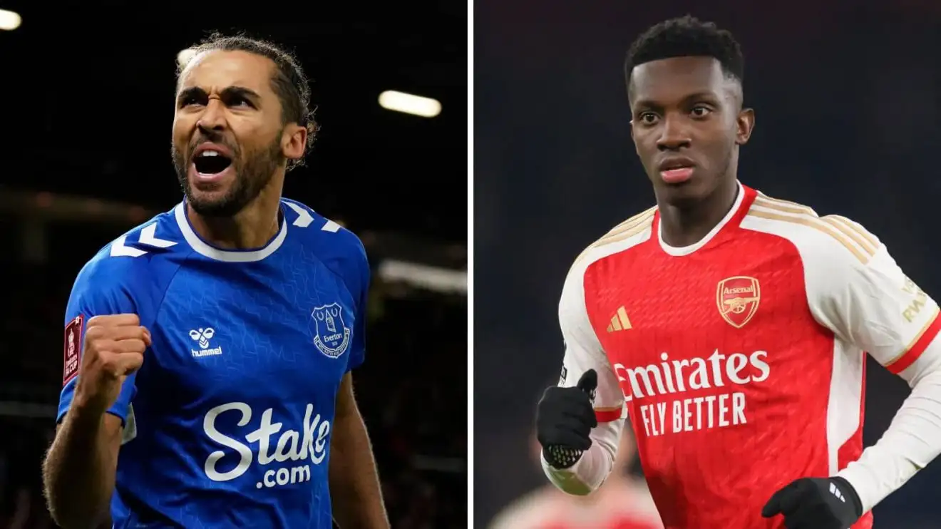 Everton have been tipped to swap Dominic Calvert-Lewin for Arsenal star Eddie Nketiah