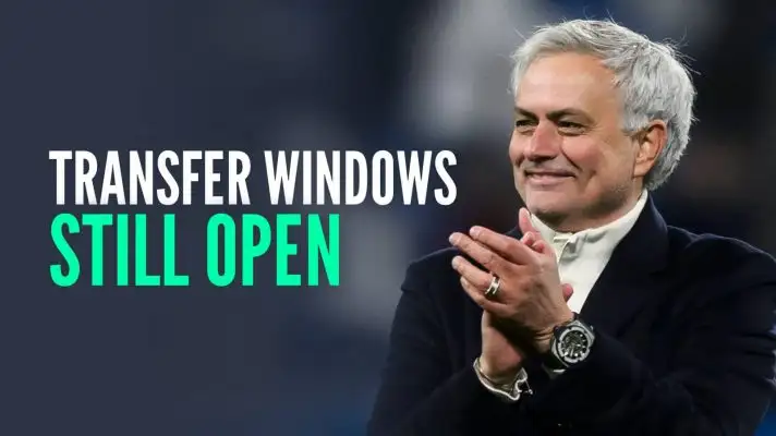 Transfer windows still open