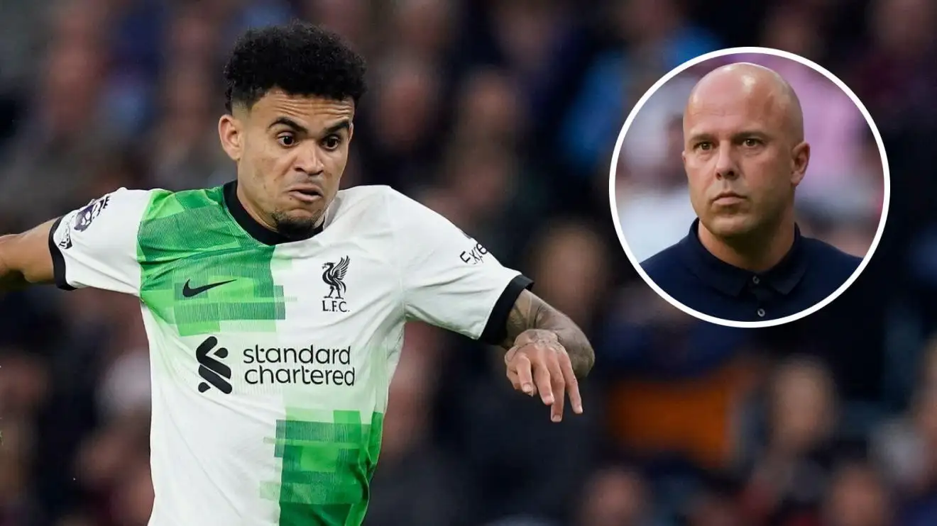 Liverpool are set to move to nail down Luis Diaz