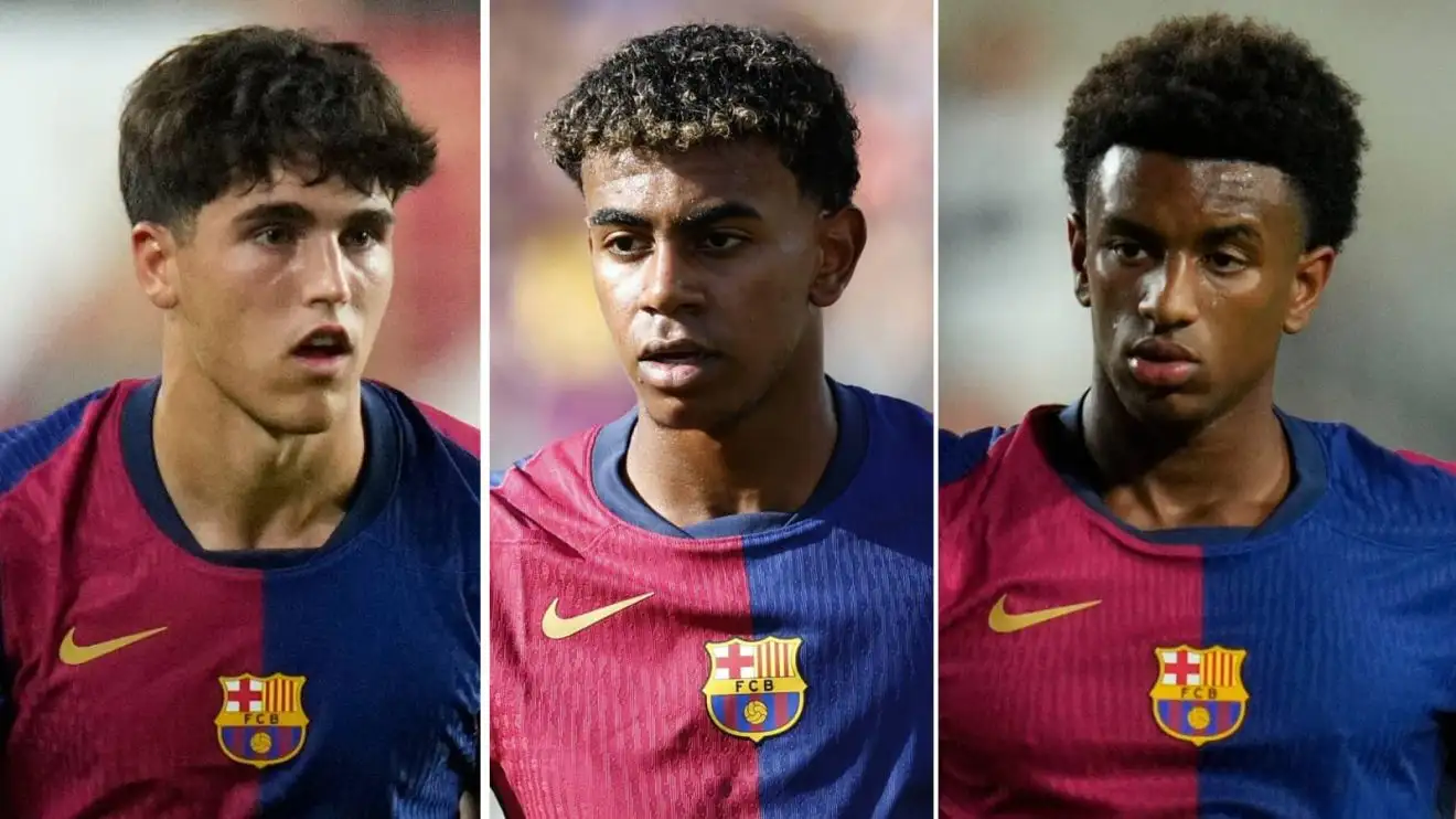 c?url=https%3A%2F%2Fimages.teamtalk.com%2Fcontent%2Fuploads%2F2024%2F09%2F10133444%2FPau-Cubarsi-Lamine-Yamal-Alejandro-Balde-1320x742 Barcelona’s Bright Start to the 2024/25 Season Faces Injury Crisis: Will Youth Shine Again?