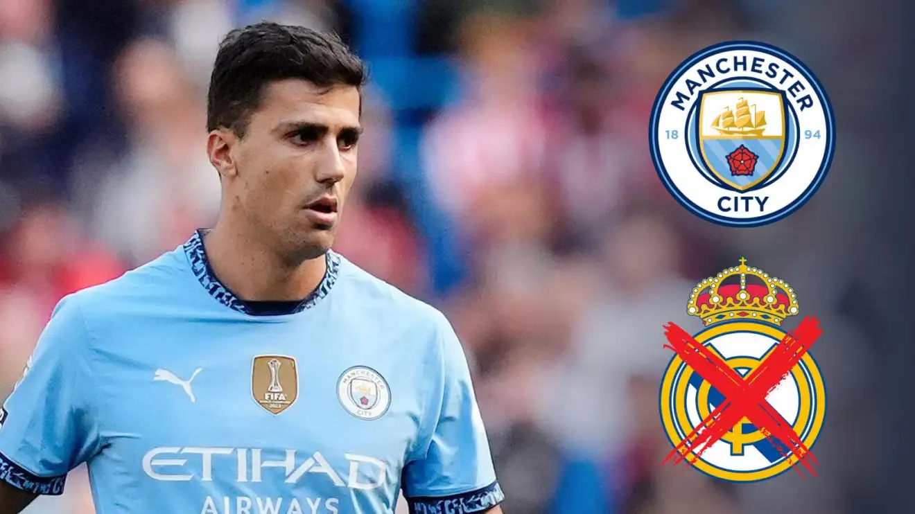 Man City midfielder Rodri