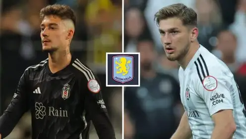 Aston Villa ignite double deal in chase for £21m striker after Emery spied star team-mate