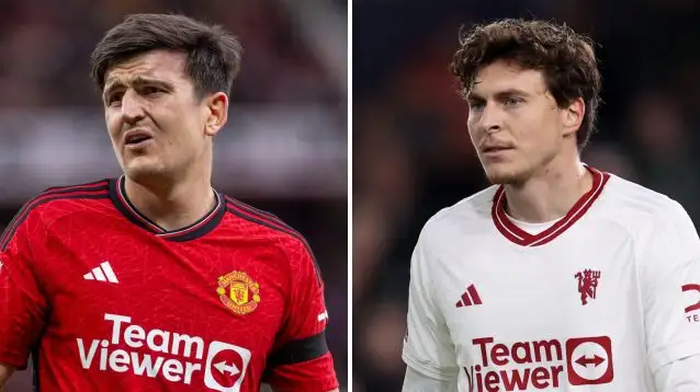 Man Utd pair Harry Maguire and Victor Lindelof