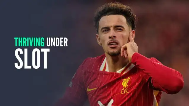 Curtis Jones in fine form for Liverpool