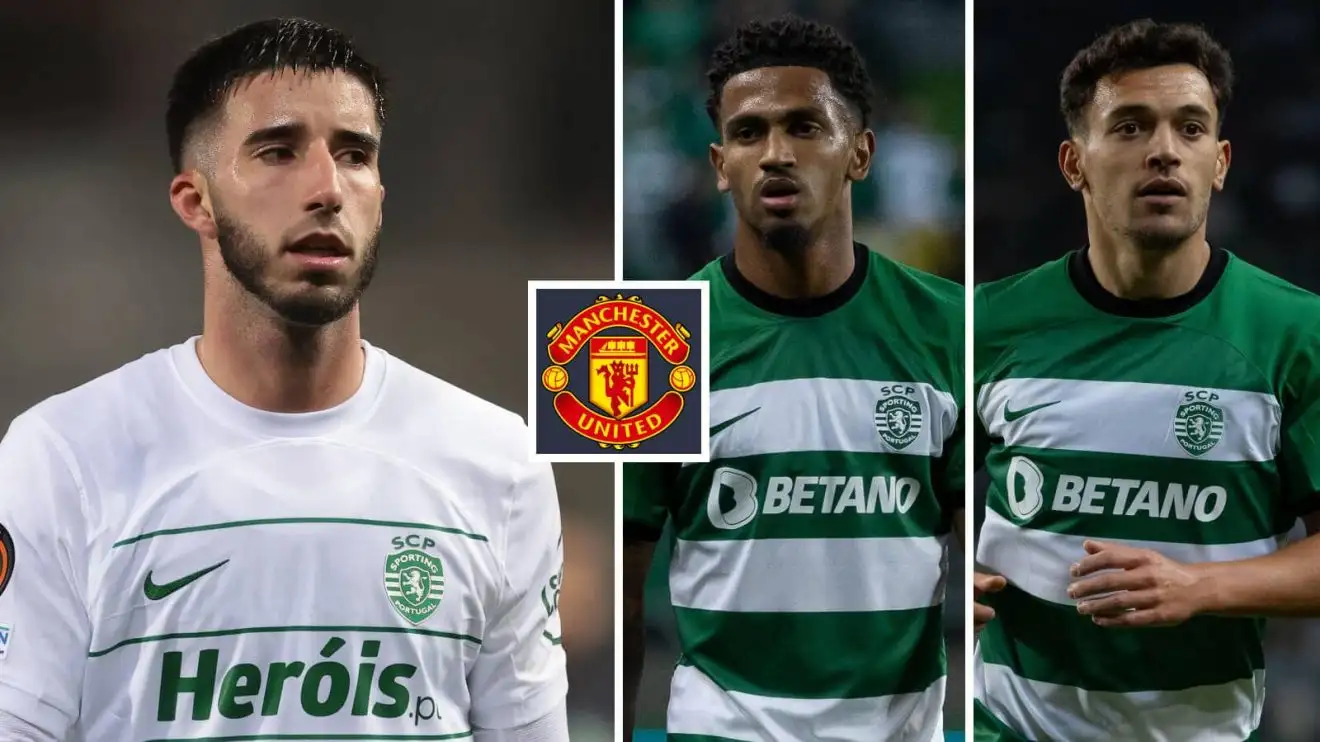 Trio hráčů ze Sportingu Lisabon Trio hráčů ze Sportingu Lisabon