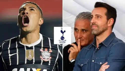 South American striker reveals how Edu blocked Tottenham switch after making broken promise