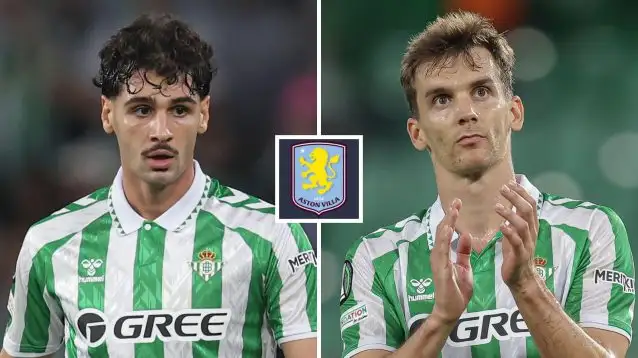 Johnny Cardoso, Diego Llorente, Aston Villa