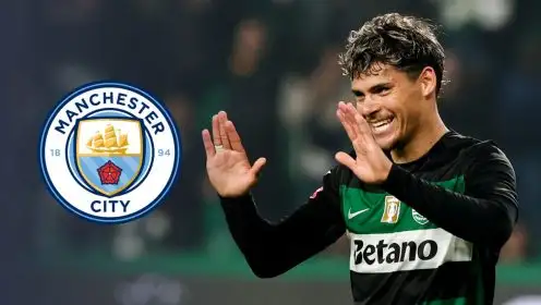 Man City tipped to sign Sporting star with sky-high potential despite clear Amorim, Man Utd link