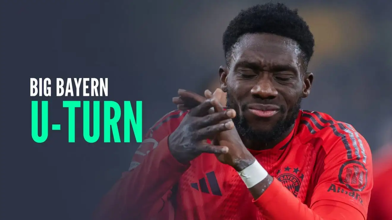 Alphonso Davies looks set to stay at Bayern