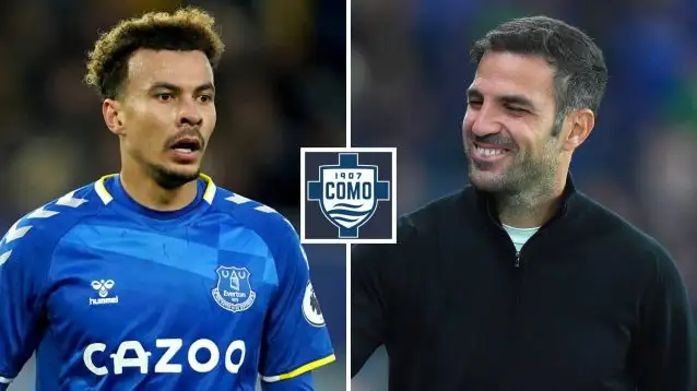 Dele Alli is set to link up with Cesc Fabregas at Como