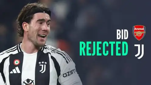 Juventus respond as Arsenal make baffling bid for Dusan Vlahovic, with stance on star striker revealed