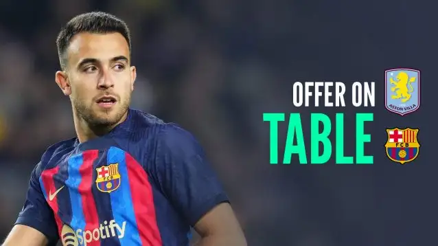 Eric Gacria has been offered to Villa