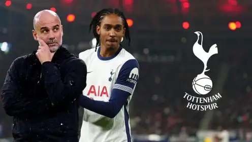 Pep Guardiola reveals 11-word message to Tottenham star Djed Spence amid reported slap incident