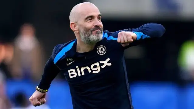 Chelsea manager Enzo Maresca