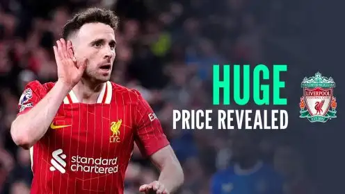 Liverpool set hefty Diogo Jota price tag as Prem side barge Arsenal aside in transfer race