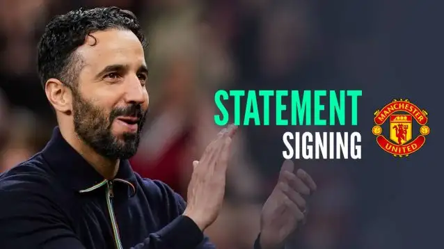 Man Utd boss Ruben Amorim