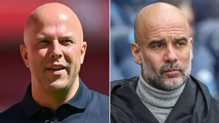 Arne Slot, Pep Guardiola