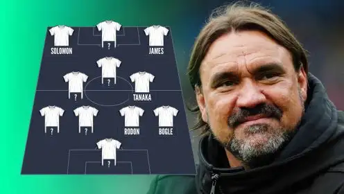 The dream Leeds Utd XI to ensure Prem survival, boosted by double Liverpool signing