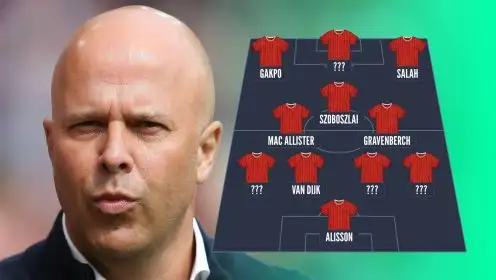 The spectacular Liverpool XI for Prem title defence in 2025-26 with four new signings