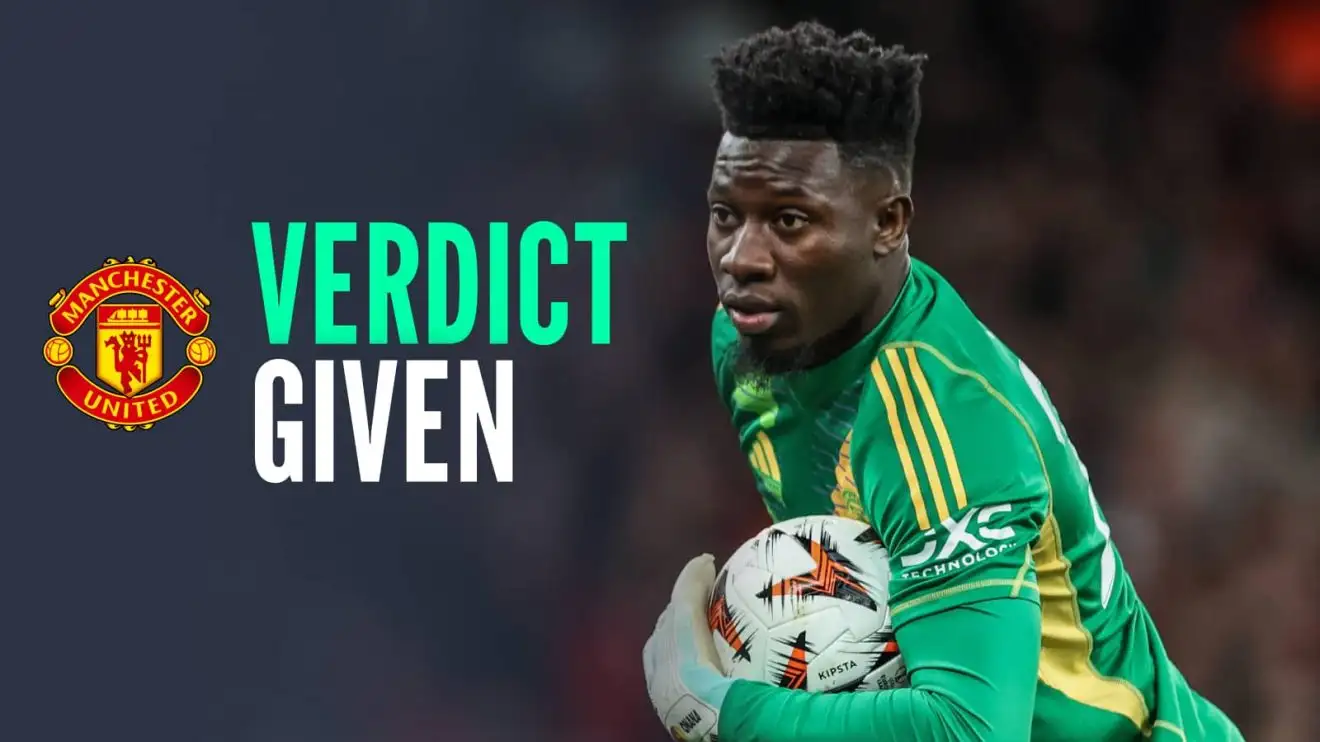 Andre Onana Man Utd verdict given