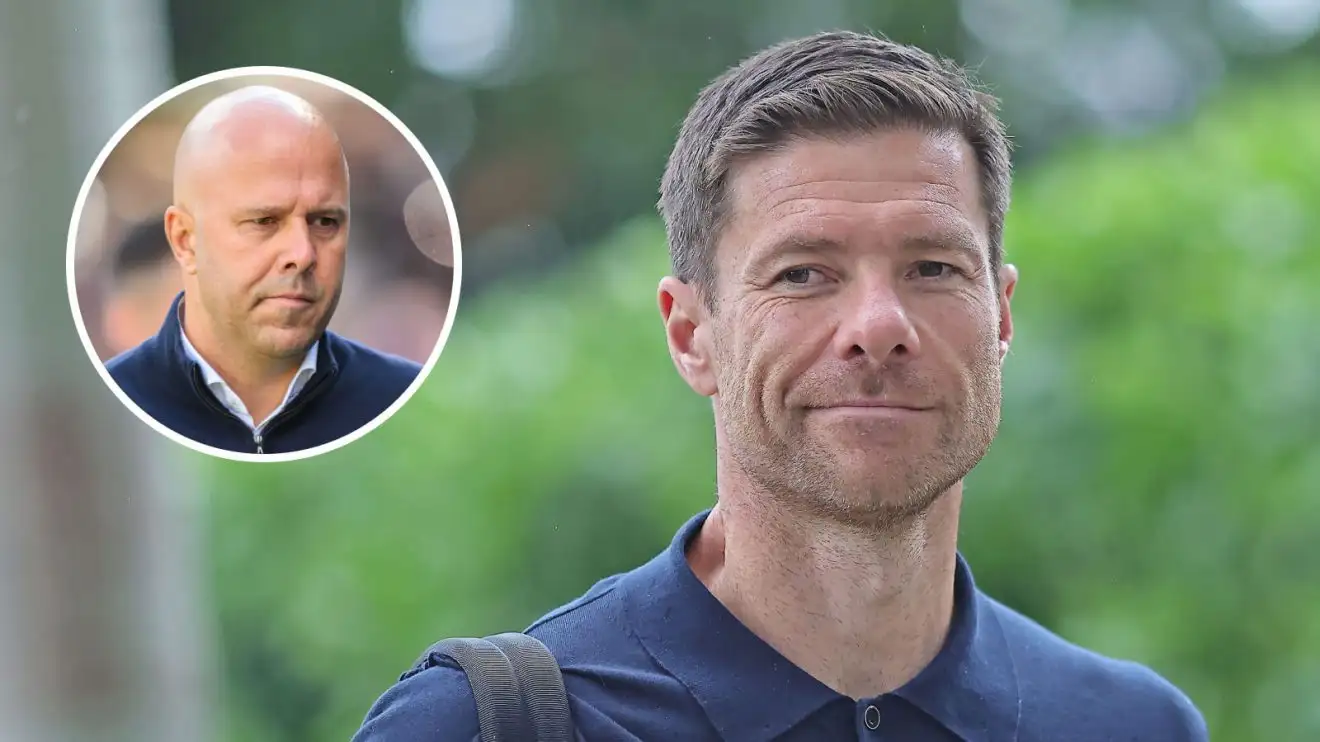 Xabi Alonso and Arne Slot