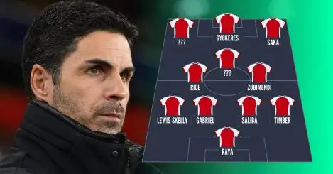 The stunning Arsenal XI for 2025/26 with two more big-money signings to follow Gyokeres