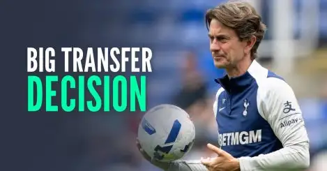 Sensational Tottenham midfield target DECIDES on next move as Frank eyes dream link up