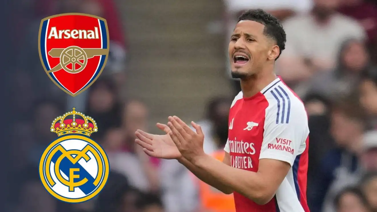 William Saliba: Arsenal star responds after Real Madrid make 'contact'
