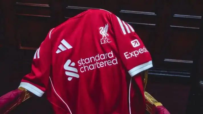 New Liverpool kit for the 2025-26 season
