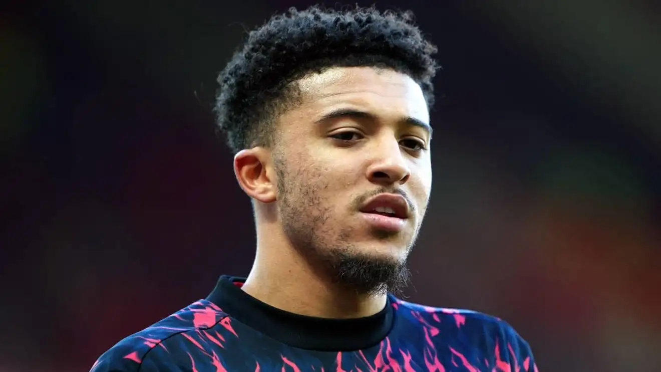 Man Utd winger Jadon Sancho Man Utd winger Jadon Sancho