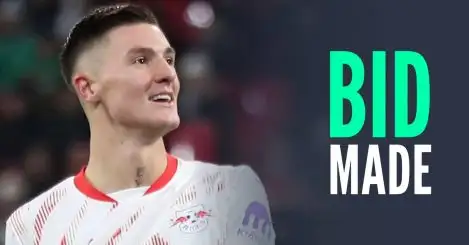 Newcastle MEET Benjamin Sesko asking price as formal bid turns screw in Man Utd transfer war