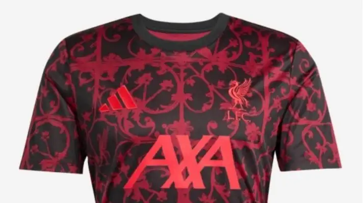 New Liverpool pre-match kit
