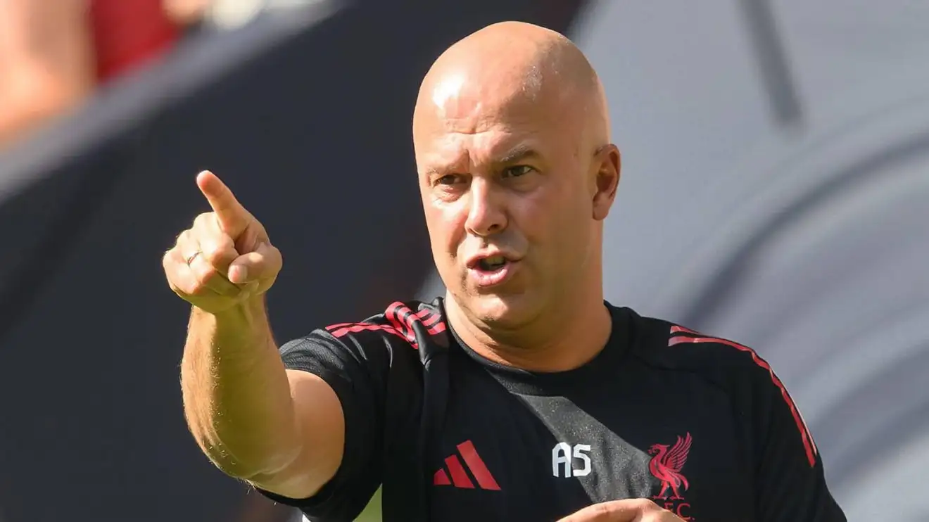 Liverpool manager Arne Slot Liverpool manager Arne Slot
