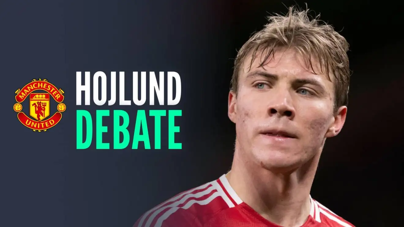 Rasmus Hojlund debate, Manchester United badge