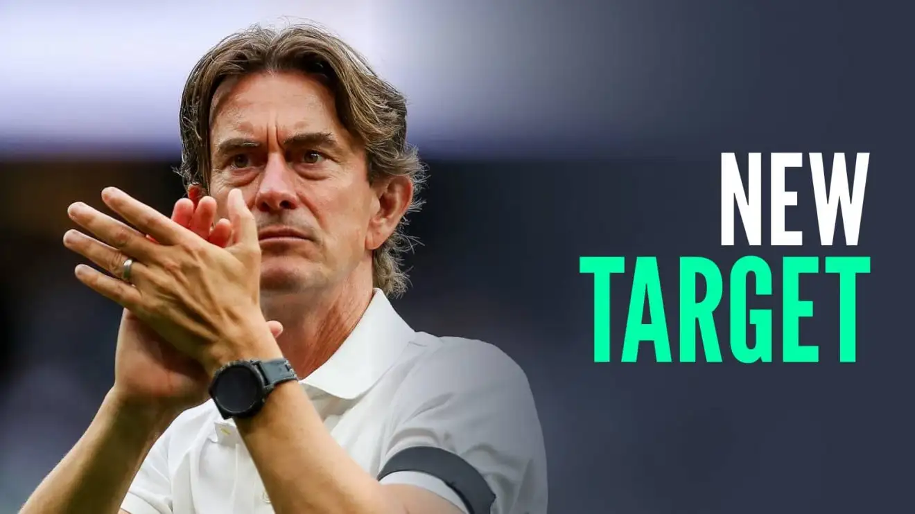 Tottenham manager Thomas Frank, with caption: New target Tottenham manager Thomas Frank, with caption: New target