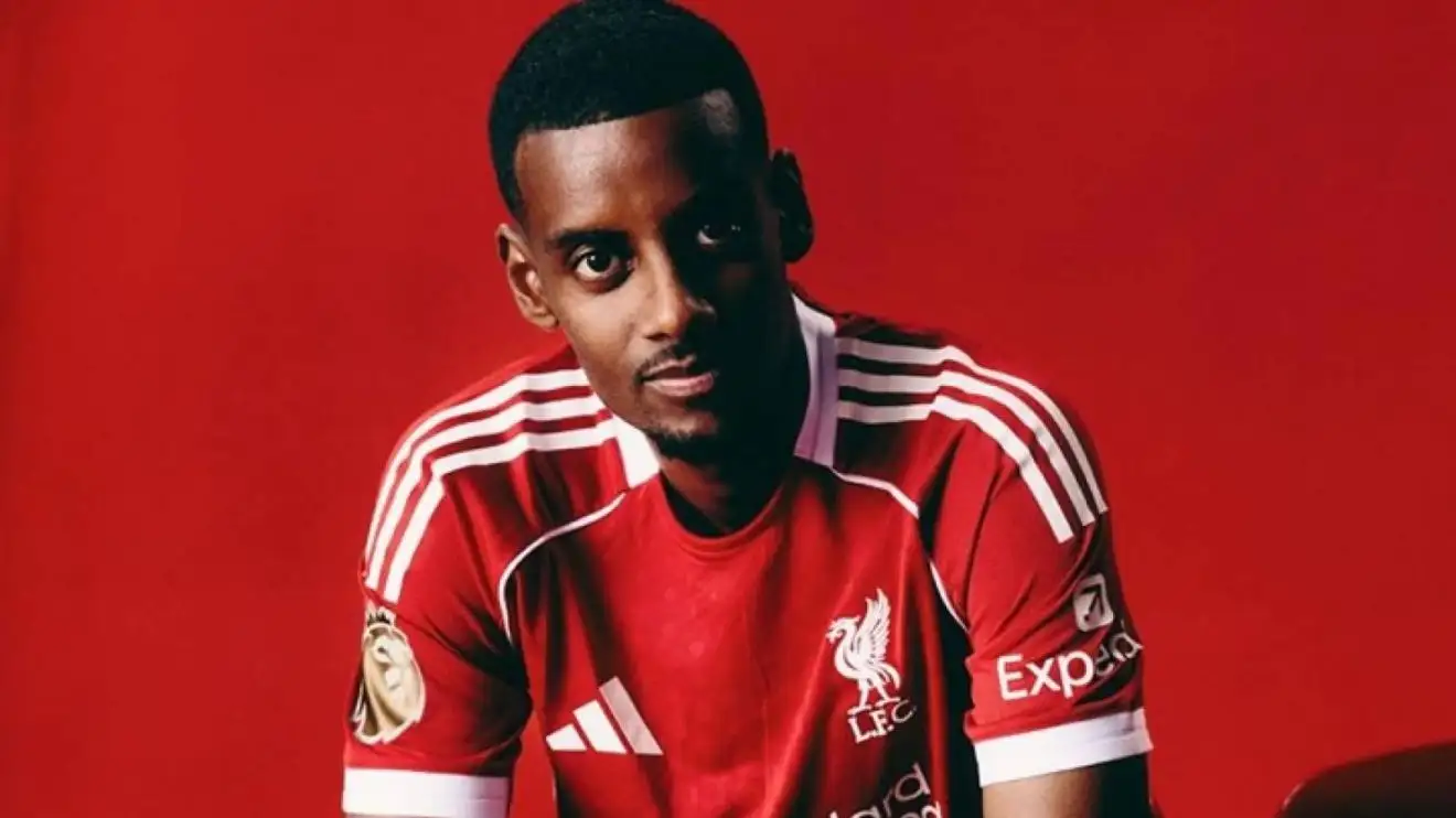 New Liverpool striker Alexander Isak (image via official Liverpool website - www.liverpoolfc.com) New Liverpool striker Alexander Isak (image via official Liverpool website - www.liverpoolfc.com)