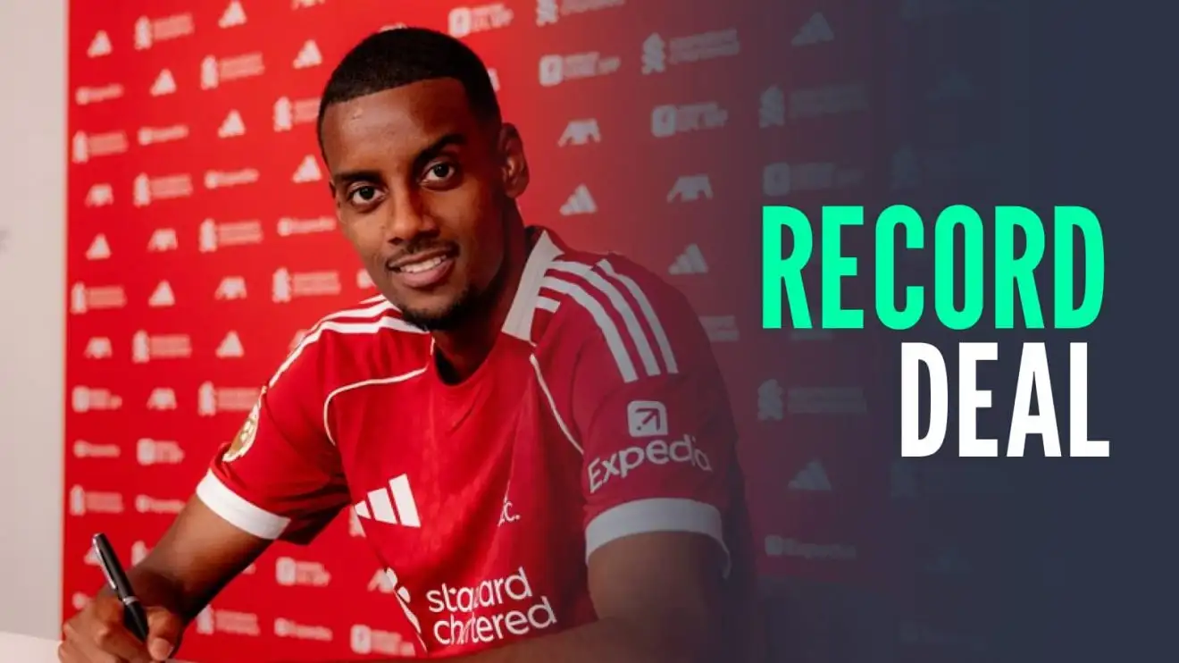 Alexander Isak joined Liverpool in record deal