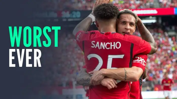 Antony, Jadon Sancho at Man Utd
