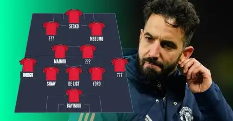 No Lammens, Mainoo recall, Shock omission, Sesko STARTS – Man Utd XI to face Man City predicted by top source