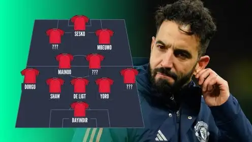 No Lammens, Mainoo recall, Shock omission, Sesko STARTS – Man Utd XI to face Man City predicted by top source