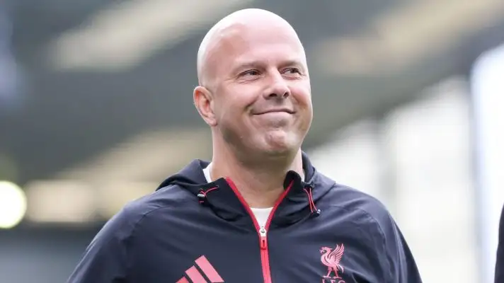 Liverpool manager Arne Slot