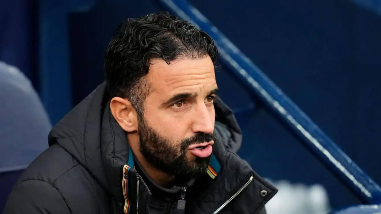 Manchester United manager Ruben Amorim