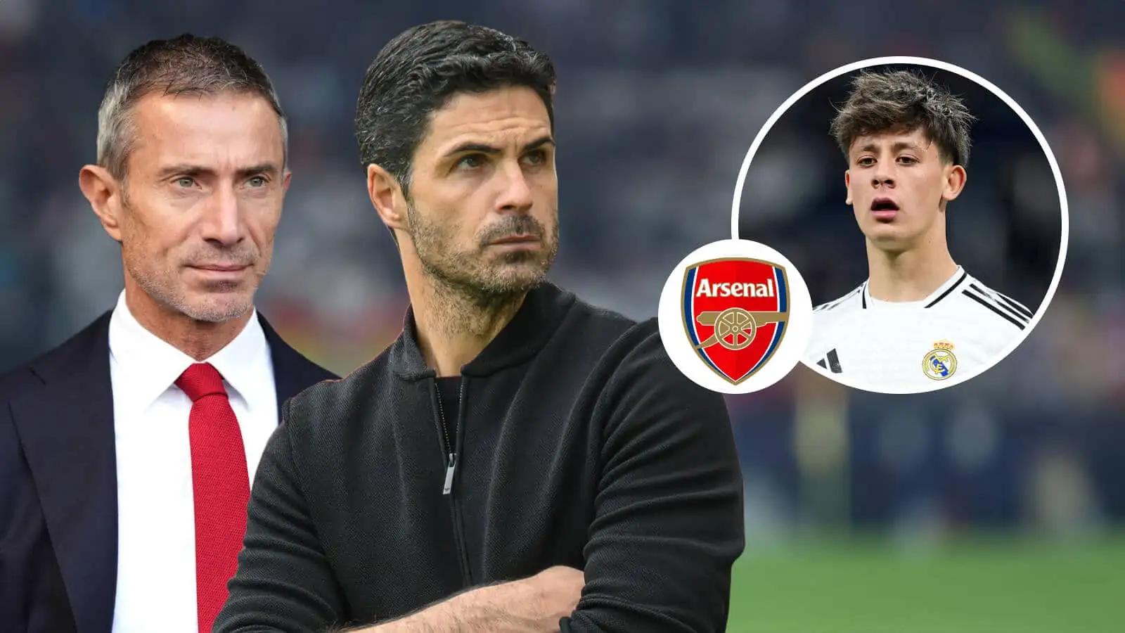 Arteta chỉ định, Arsenal quyết tâm chiêu mộ 'báu vật' từ Real Madrid 7 c?url=https%3A%2F%2Fimages.teamtalk.com%2Fcontent%2Fuploads%2F2025%2F09%2F16111953%2FTwo Images Collage 2834 Andrea Berta Mikel Arteta Arda Guler 1 1